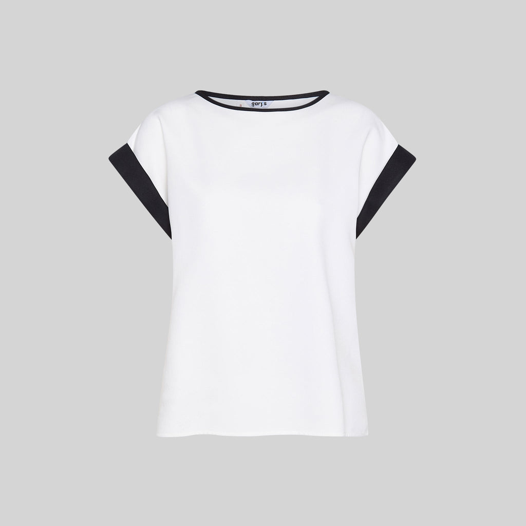 BLUSA MUJER MANGA CORTA VUELTA
