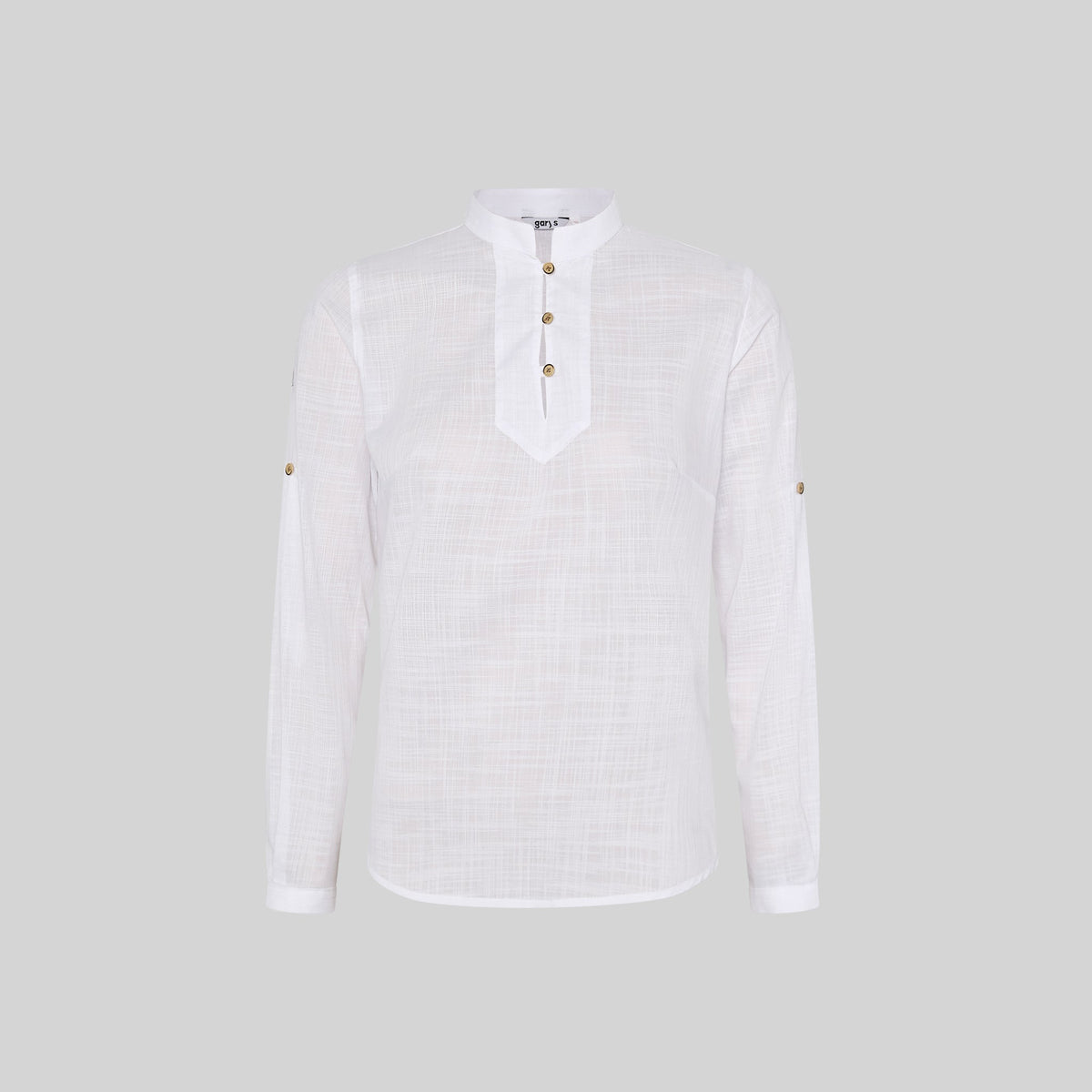 CAMISA MUJER FALSO LINO FLORA