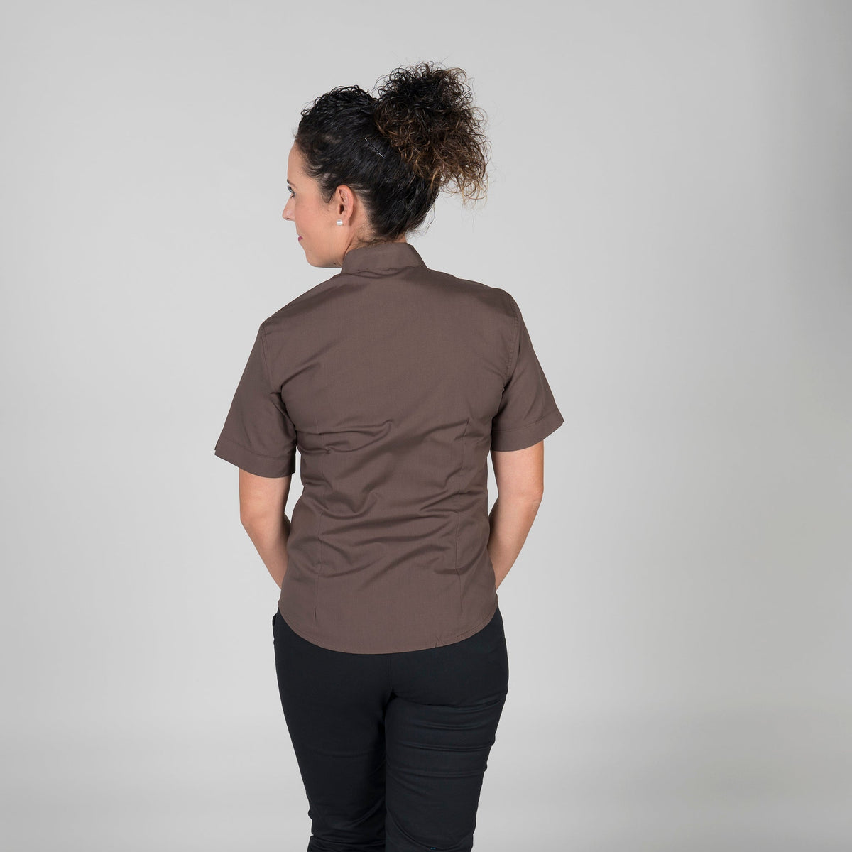 BLUSA MUJER C/MAO M/CORTA