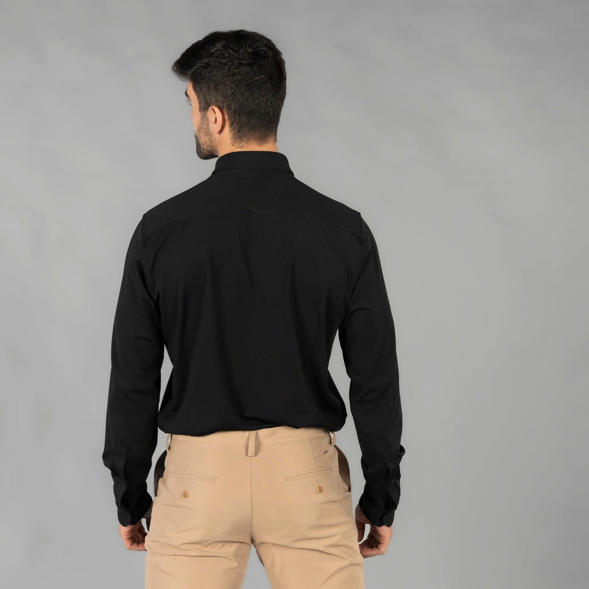 CAMISA HOMBRE INTERLOCK CUELLO CAMISERO LUZON