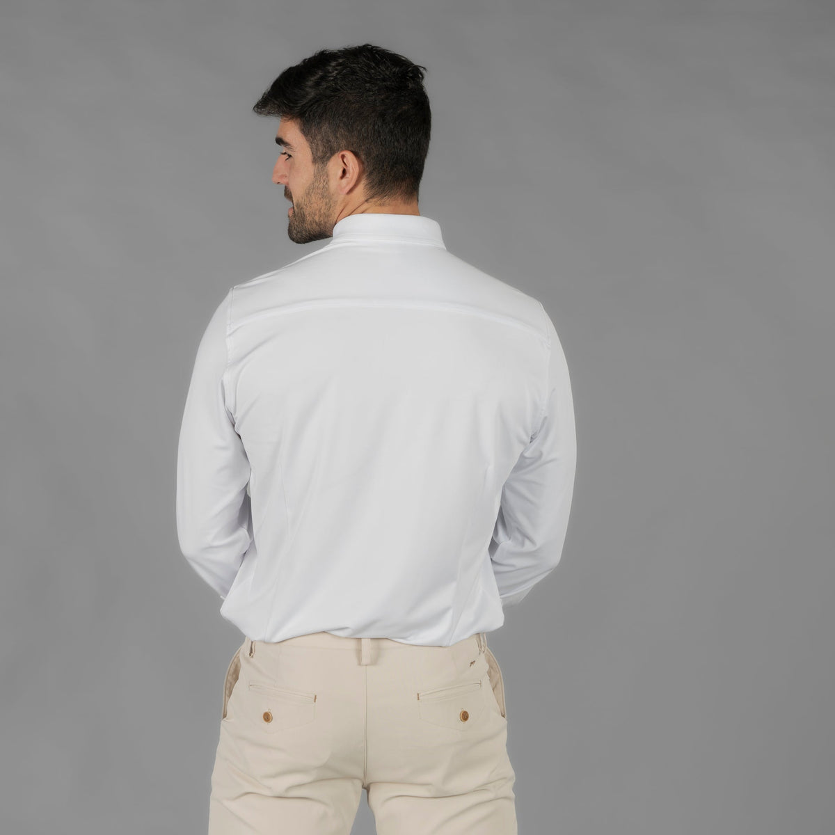 CAMISA HOMBRE INTERLOCK CUELLO CAMISERO LUZON