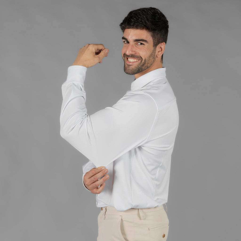 CAMISA HOMBRE INTERLOCK CUELLO CAMISERO LUZON