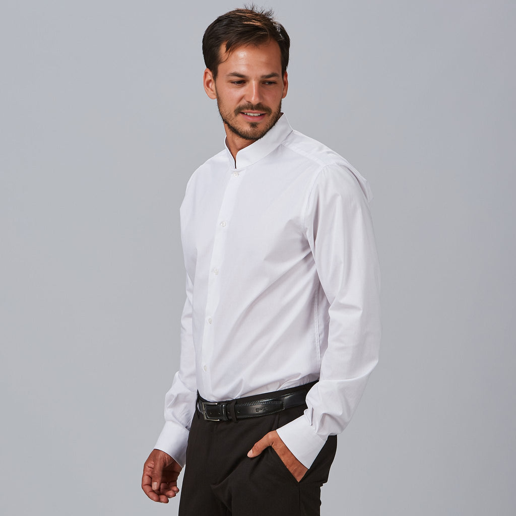 CAMISA HOMBRE M/L C/MAO SLIM FIT ELASTAN