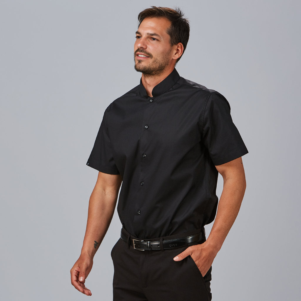 CAMISA HOMBRE M/C C/MAO SLIM FIT ELASTAN