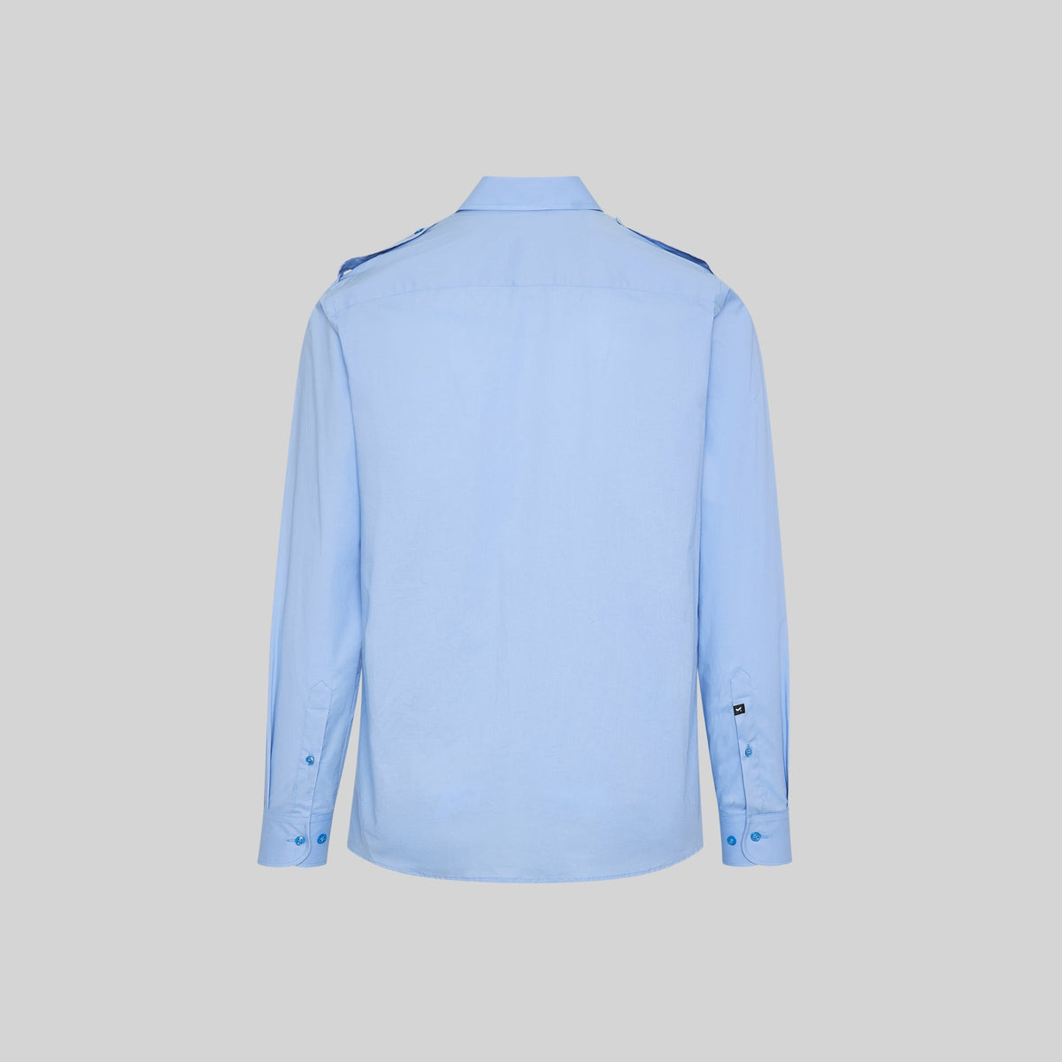 CAMISA UNISEX CHARRETERAS M/L ELASTAN