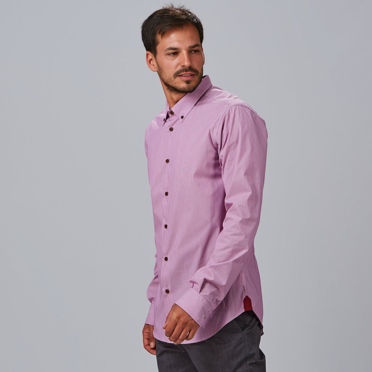 CAMISA HOMBRE SLIM FIT RAYA LEONARDO