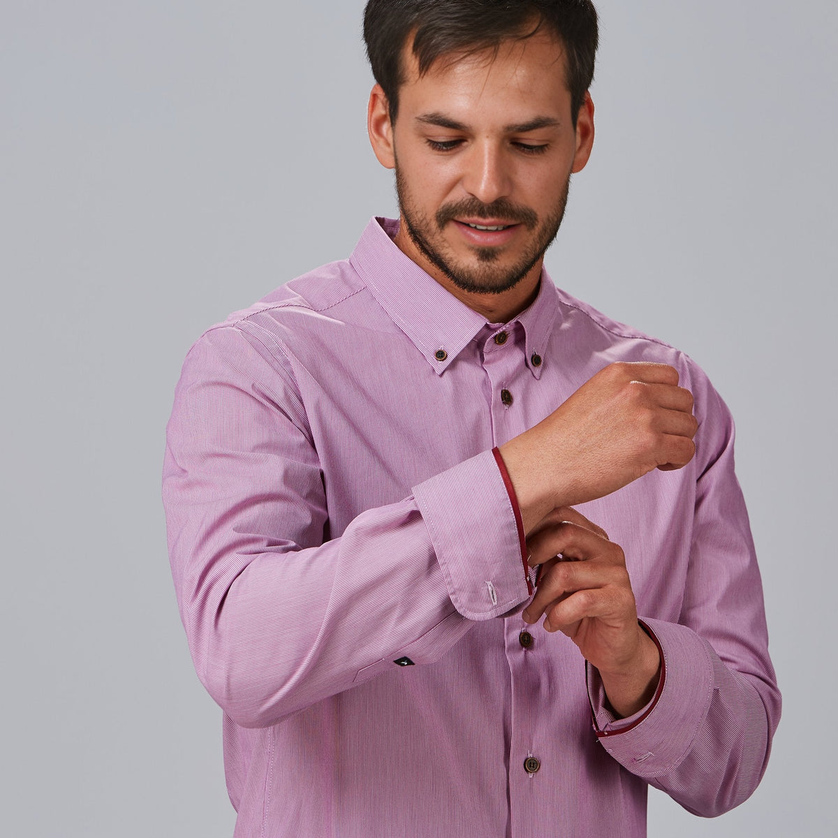 CAMISA HOMBRE SLIM FIT RAYA LEONARDO