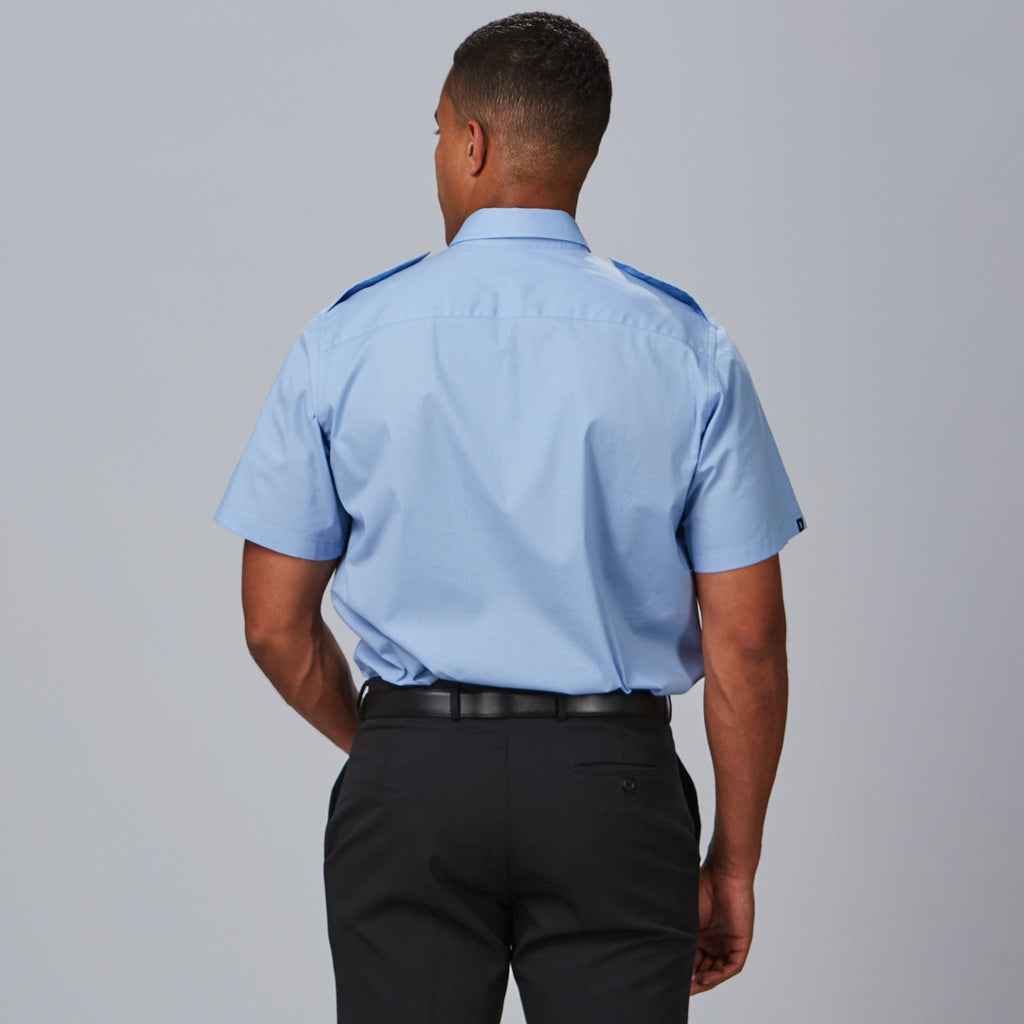 CAMISA UNISEX CHARRETERAS M/C ELASTAN