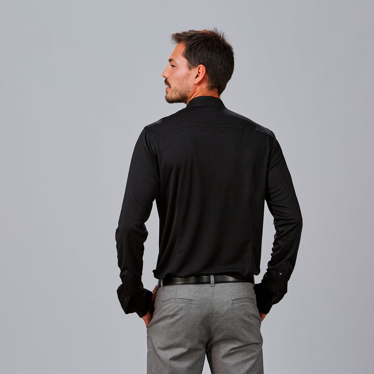 CAMISA HOMBRE C/MAO SLIM FIT INTERLOCK PIETRO