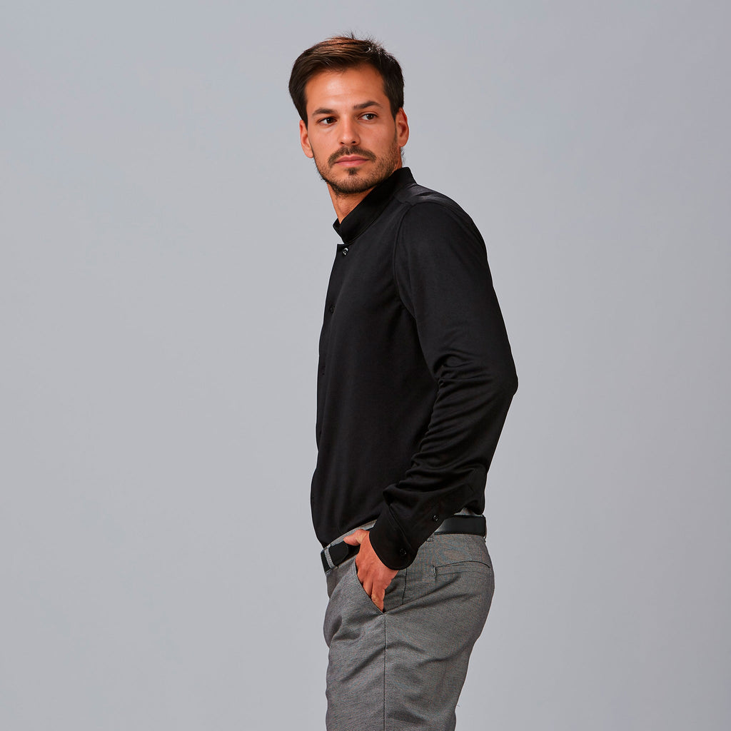 CAMISA HOMBRE C/MAO SLIM FIT INTERLOCK PIETRO