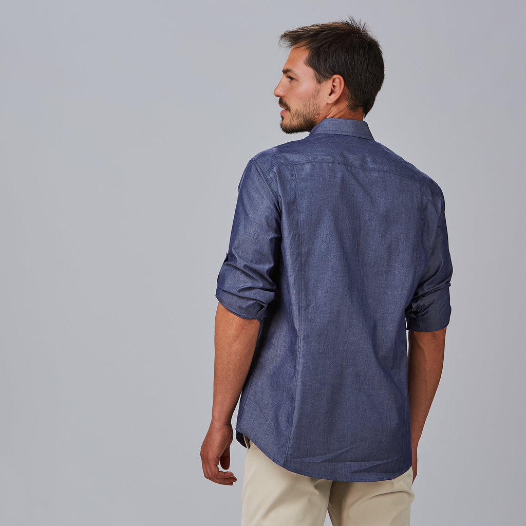 CAMISA HOMBRE CREMALLERAS SLIM FIT FABIO