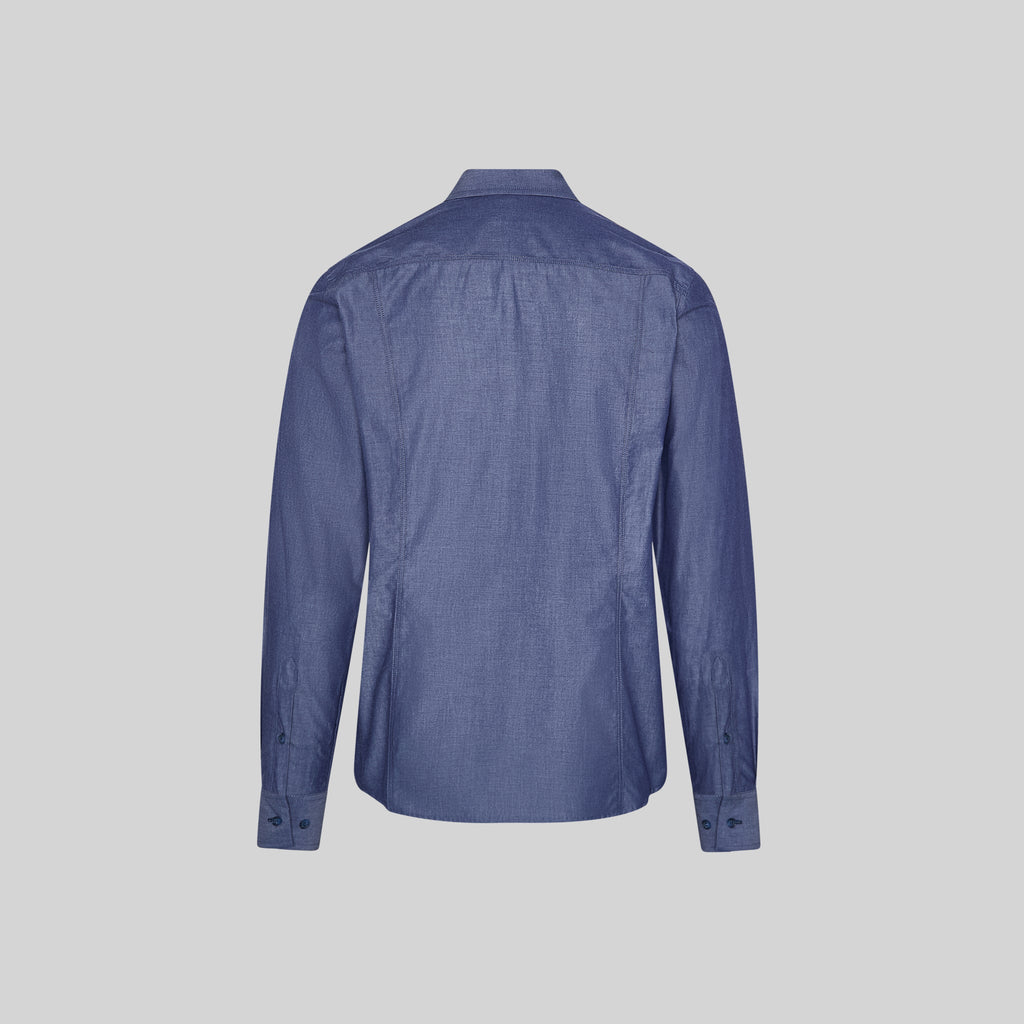 CAMISA HOMBRE CREMALLERAS SLIM FIT FABIO