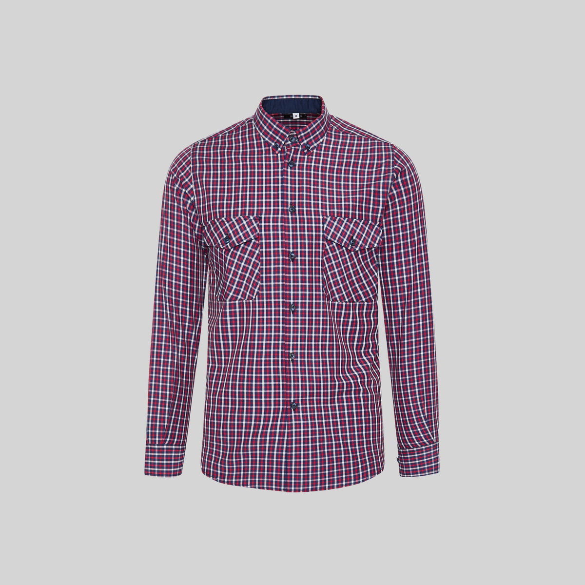 CAMISA HOMBRE SLIM FIT CUADROS FAUSTO