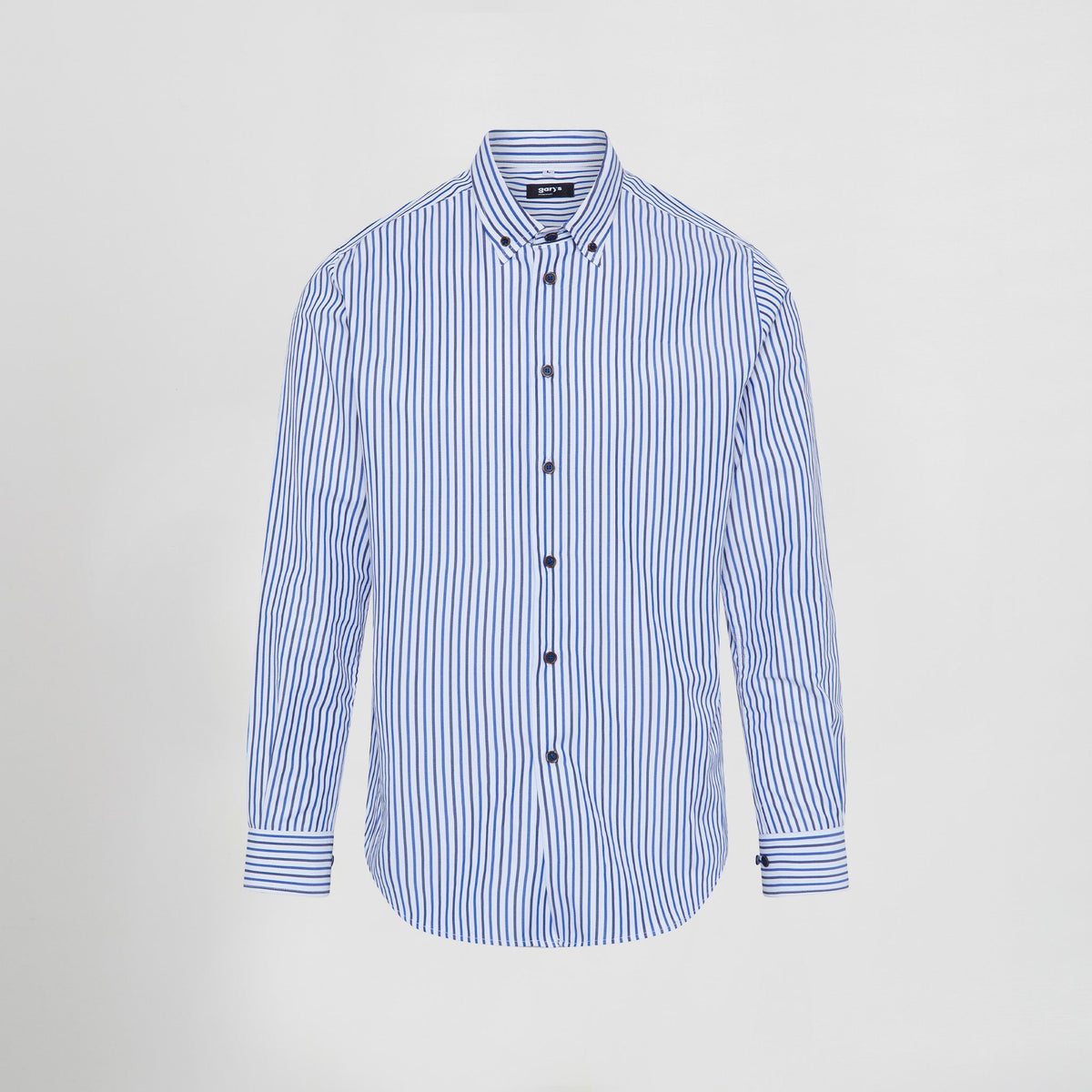 CAMISA HOMBRE RAYAS BICOLOR SLIM FIT ALESSANDRO