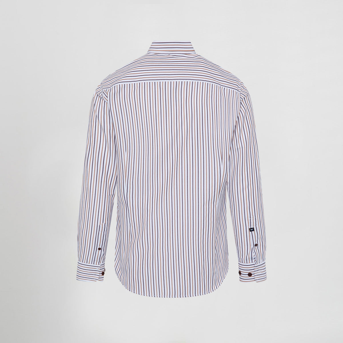 CAMISA HOMBRE RAYAS BICOLOR SLIM FIT ALESSANDRO