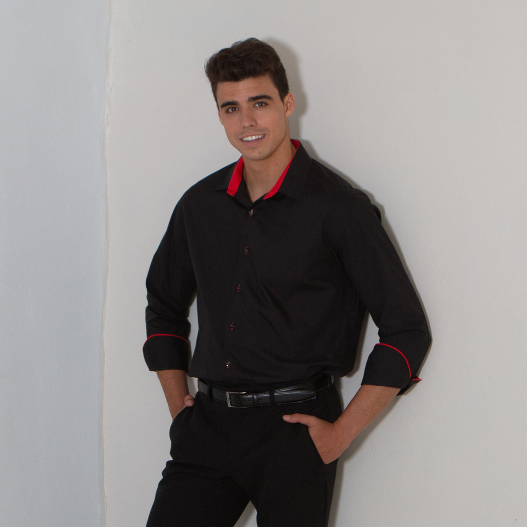 CAMISA HOMBRE SLIM FIT POPELIN MAURO