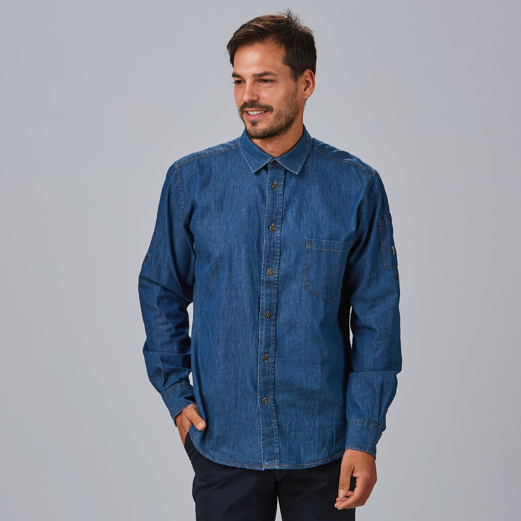 CAMISA HOMBRE TEJANO FINO LAVADO SLIM FIT MATTIA
