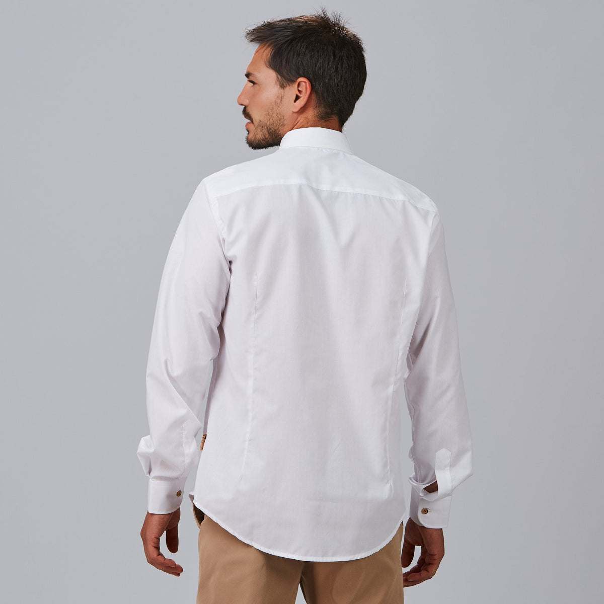 CAMISA HOMBRE ELISEO SLIM FIT TEJIDO RECICLADO