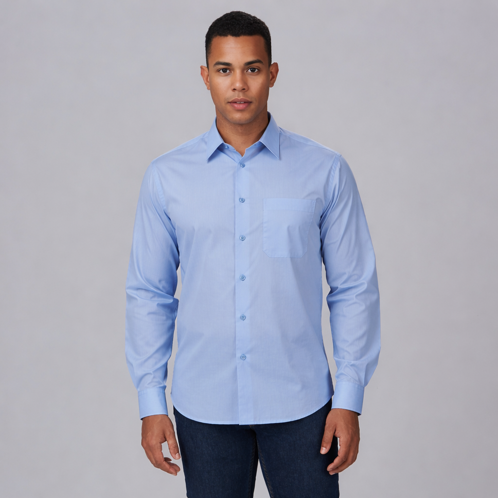 CAMISA HOMBRE 1 BOLSILLO M/LARGA
