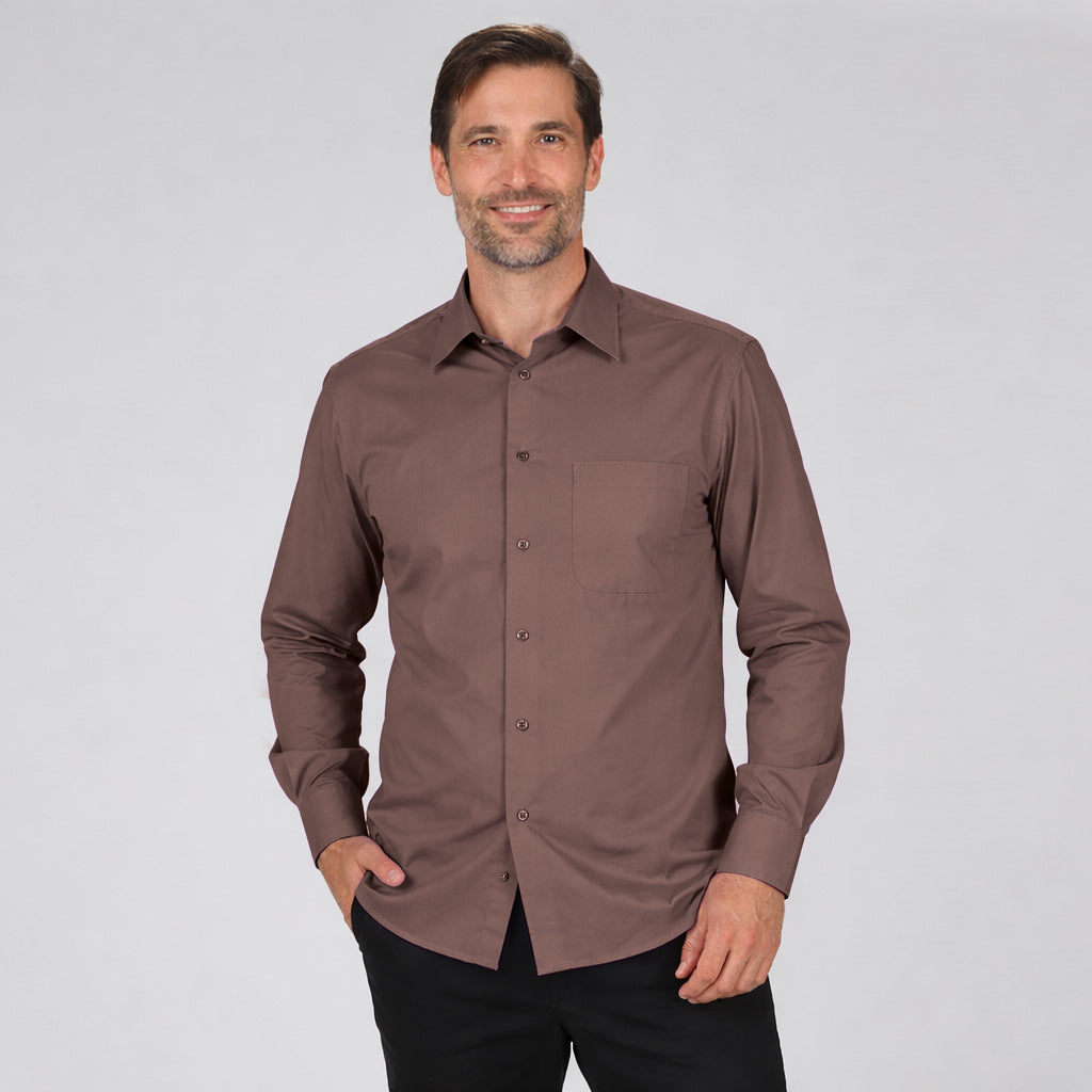 CAMISA HOMBRE 1 BOLSILLO M/LARGA