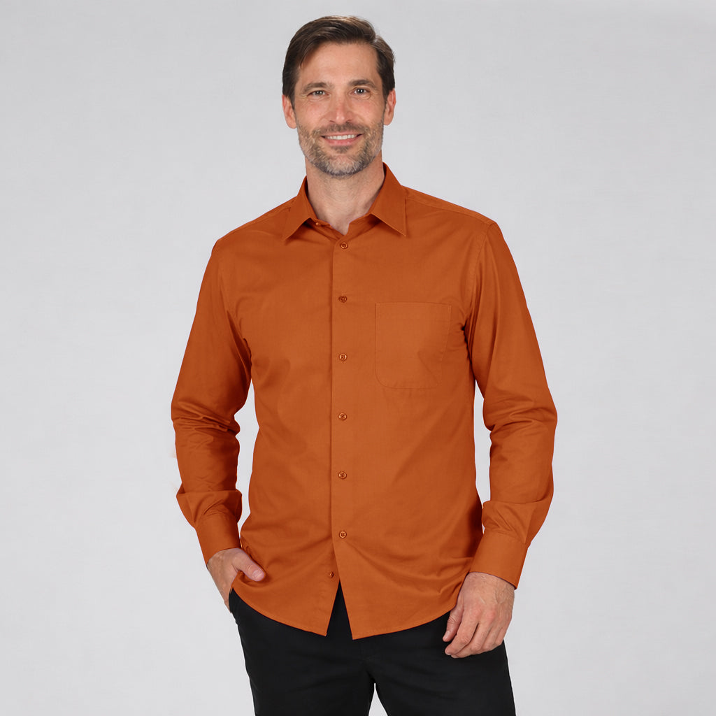 CAMISA HOMBRE 1 BOLSILLO M/LARGA