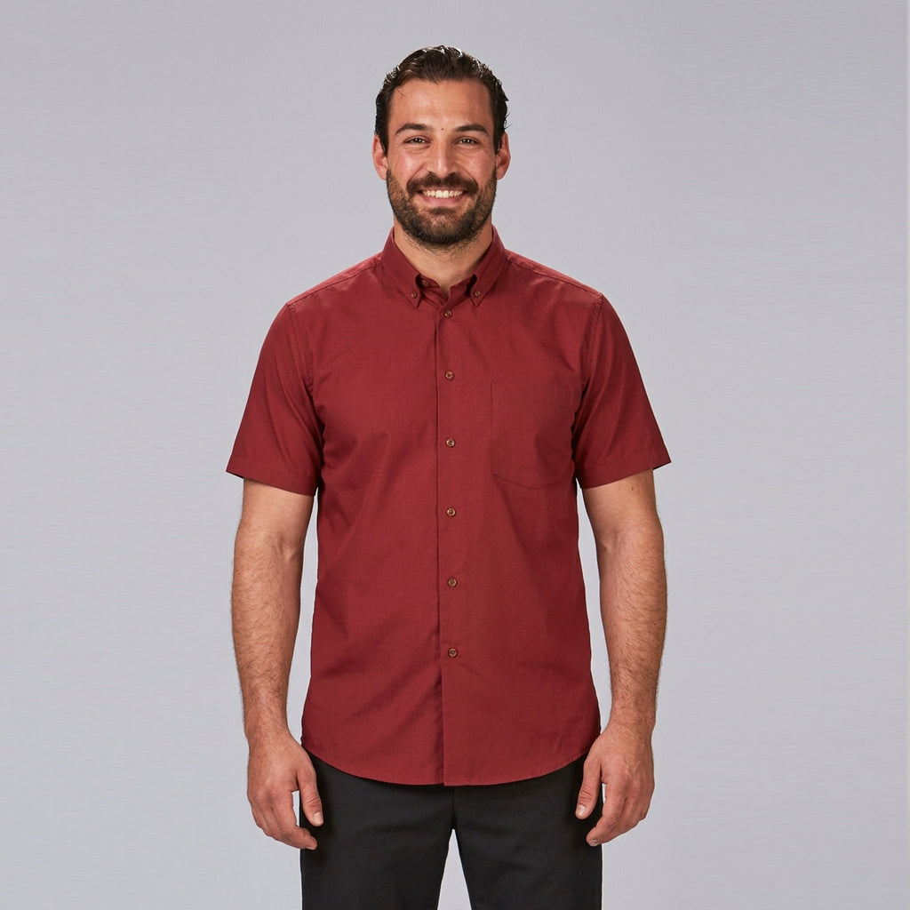 CAMISA HOMBRE 1 BOLSILLO M/CORTA