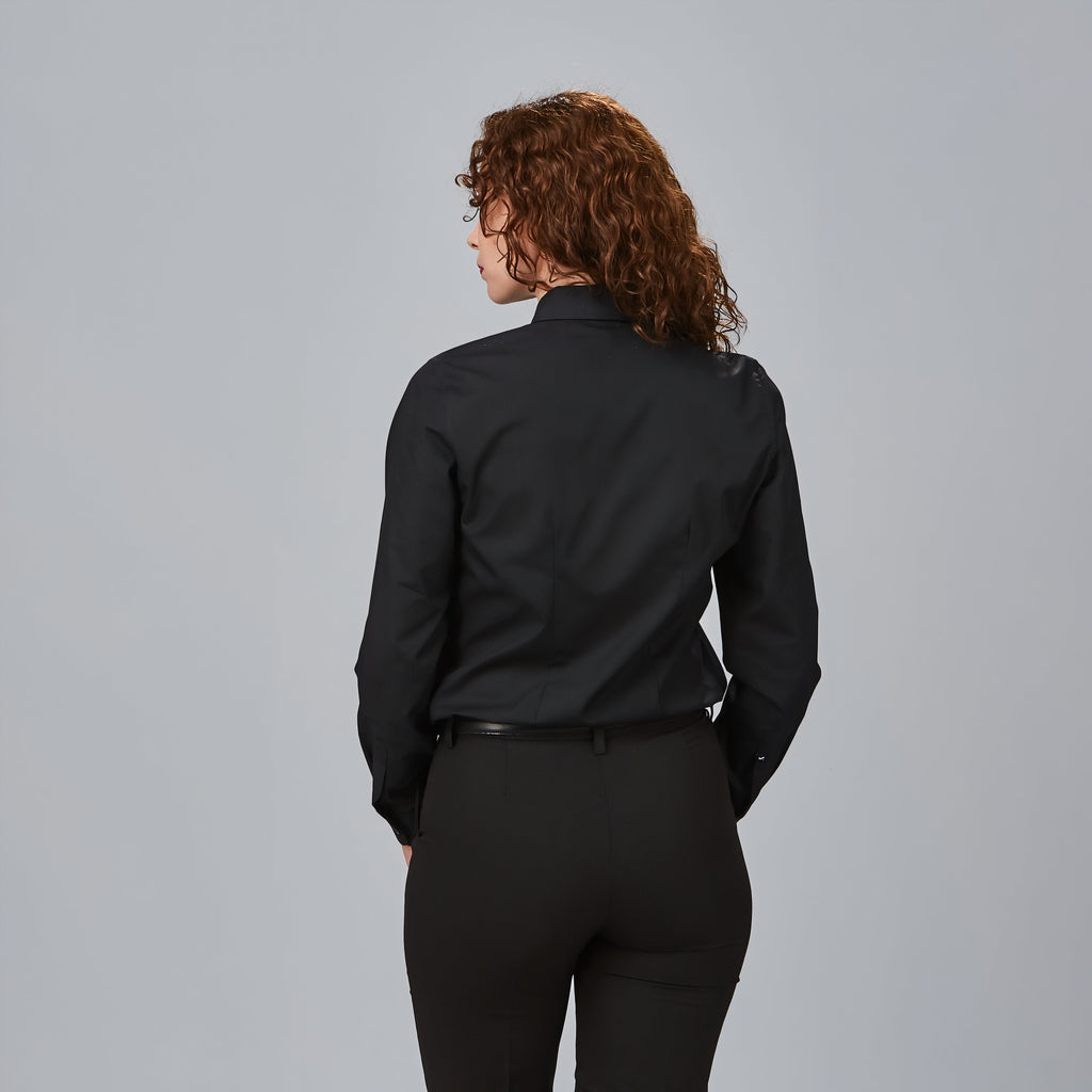 CAMISA MUJER M/L POP.