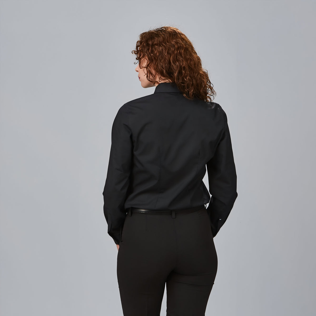 CAMISA MUJER M/L POP.