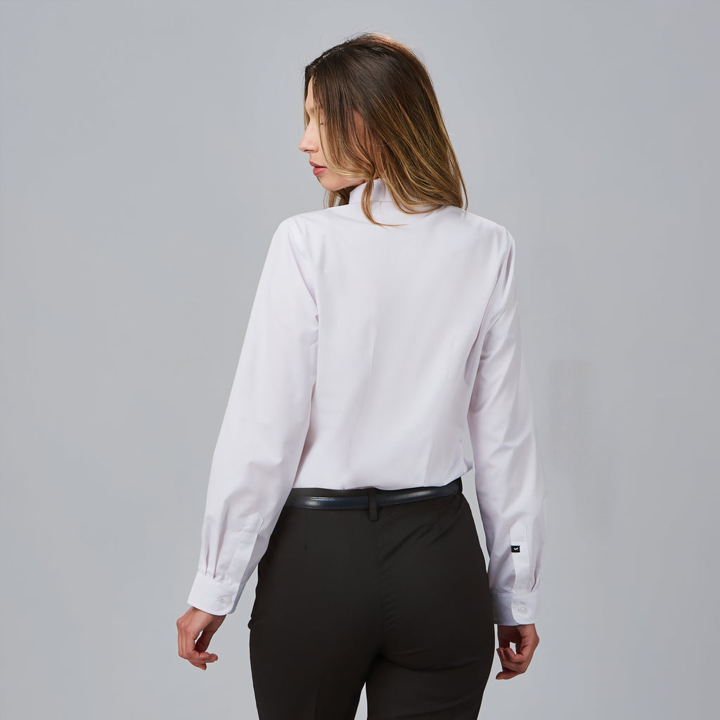 CAMISA MUJER M/L POP.