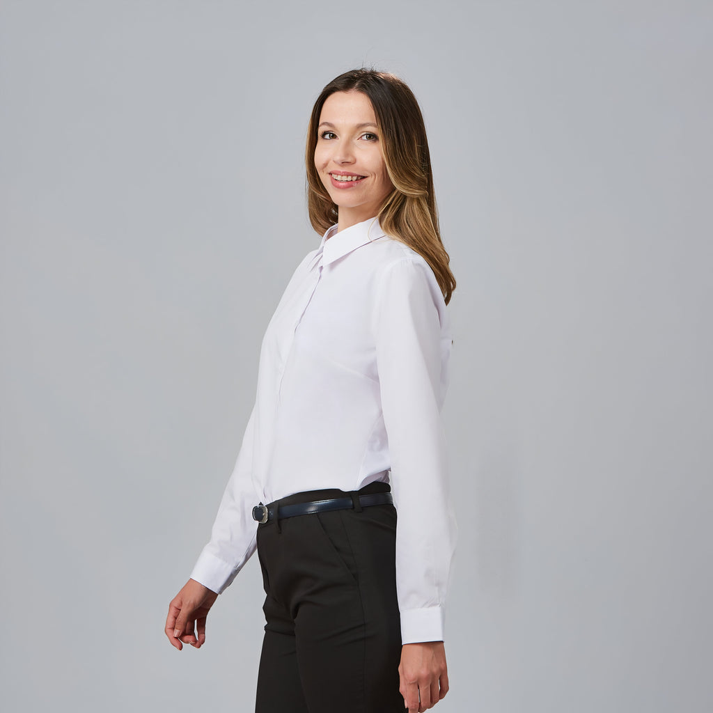CAMISA MUJER M/L POP.