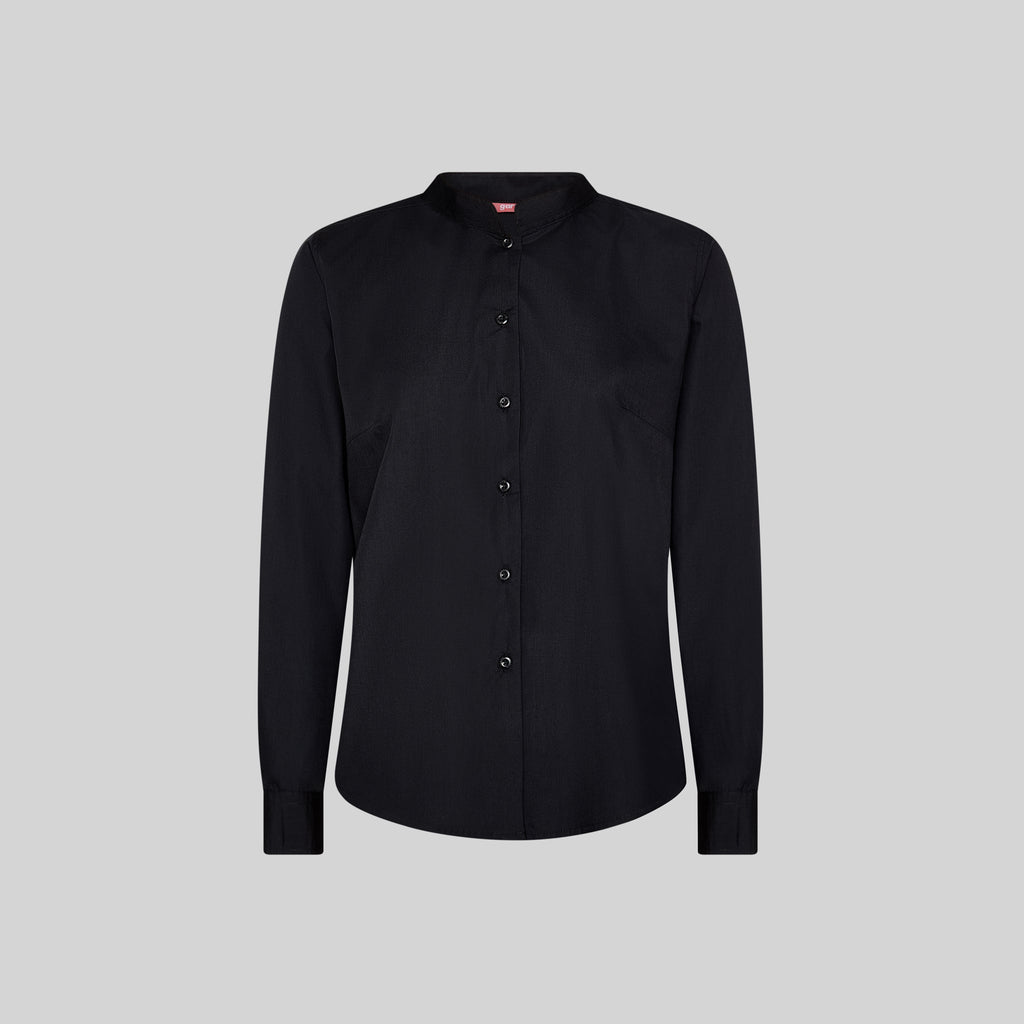 CAMISA MUJER M/L C/MAO POP.