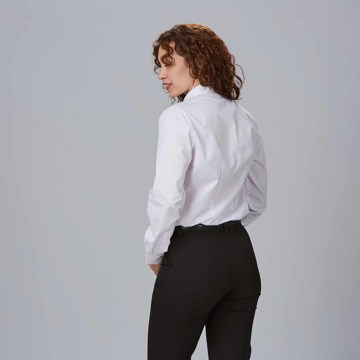 CAMISA MUJER M/L C/MAO POP.