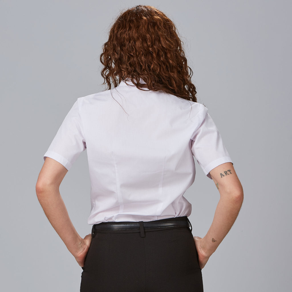 CAMISA MUJER M/C C/MAO POP.