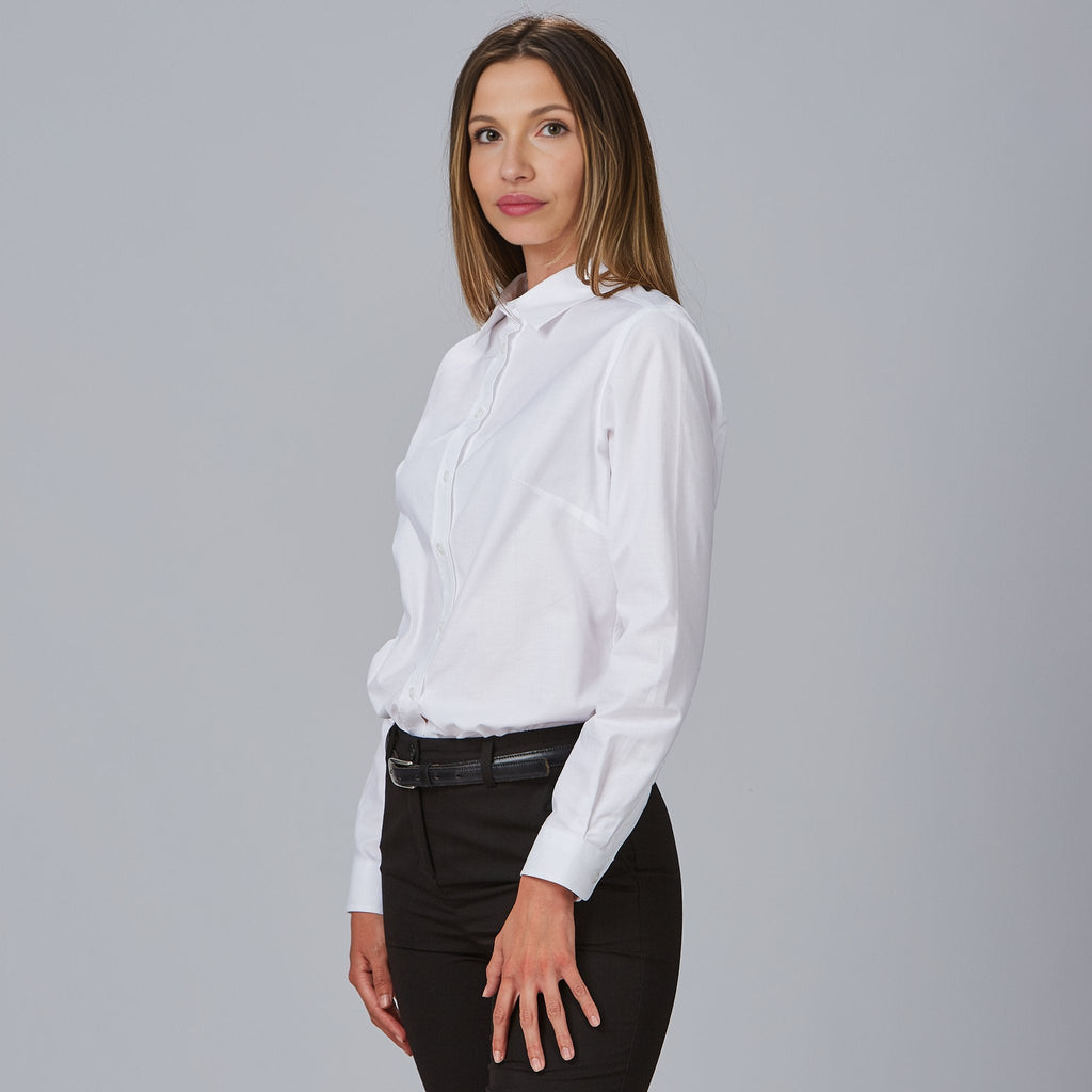 CAMISA MUJER M/L OXFORD