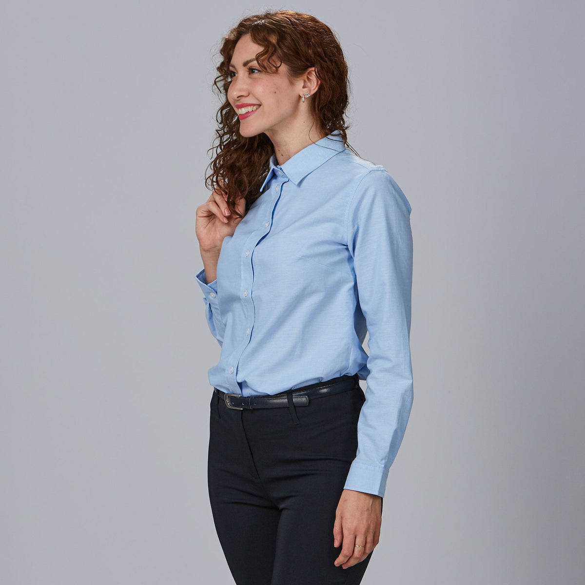 CAMISA MUJER M/L OXFORD