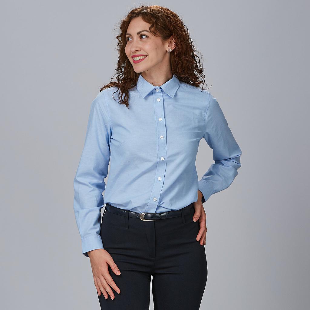 CAMISA MUJER M/L OXFORD