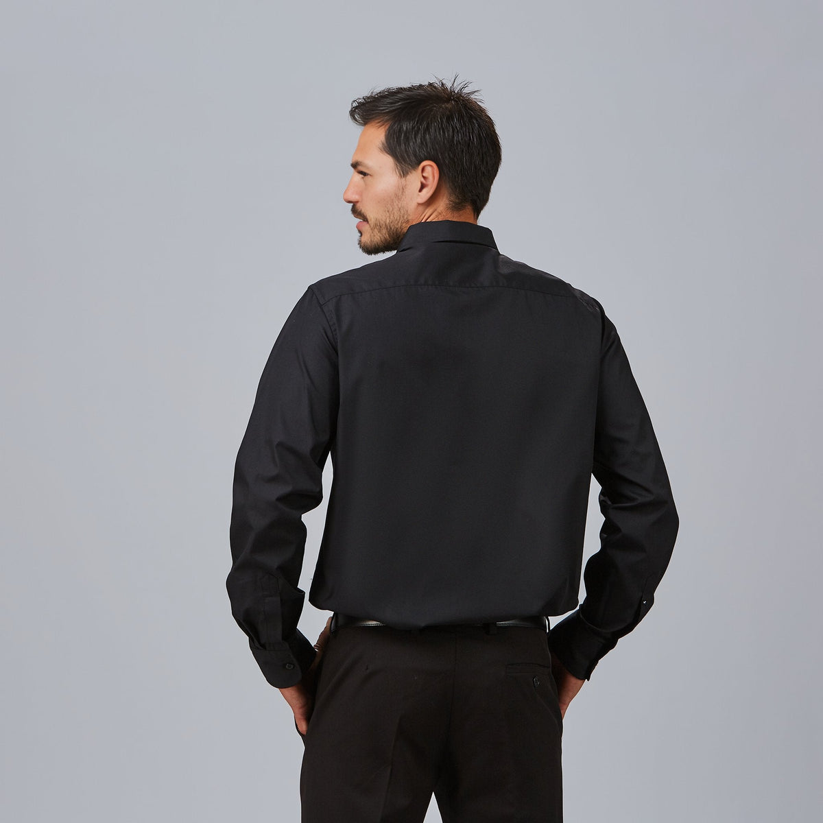 CAMISA HOMBRE M/L POPELIN