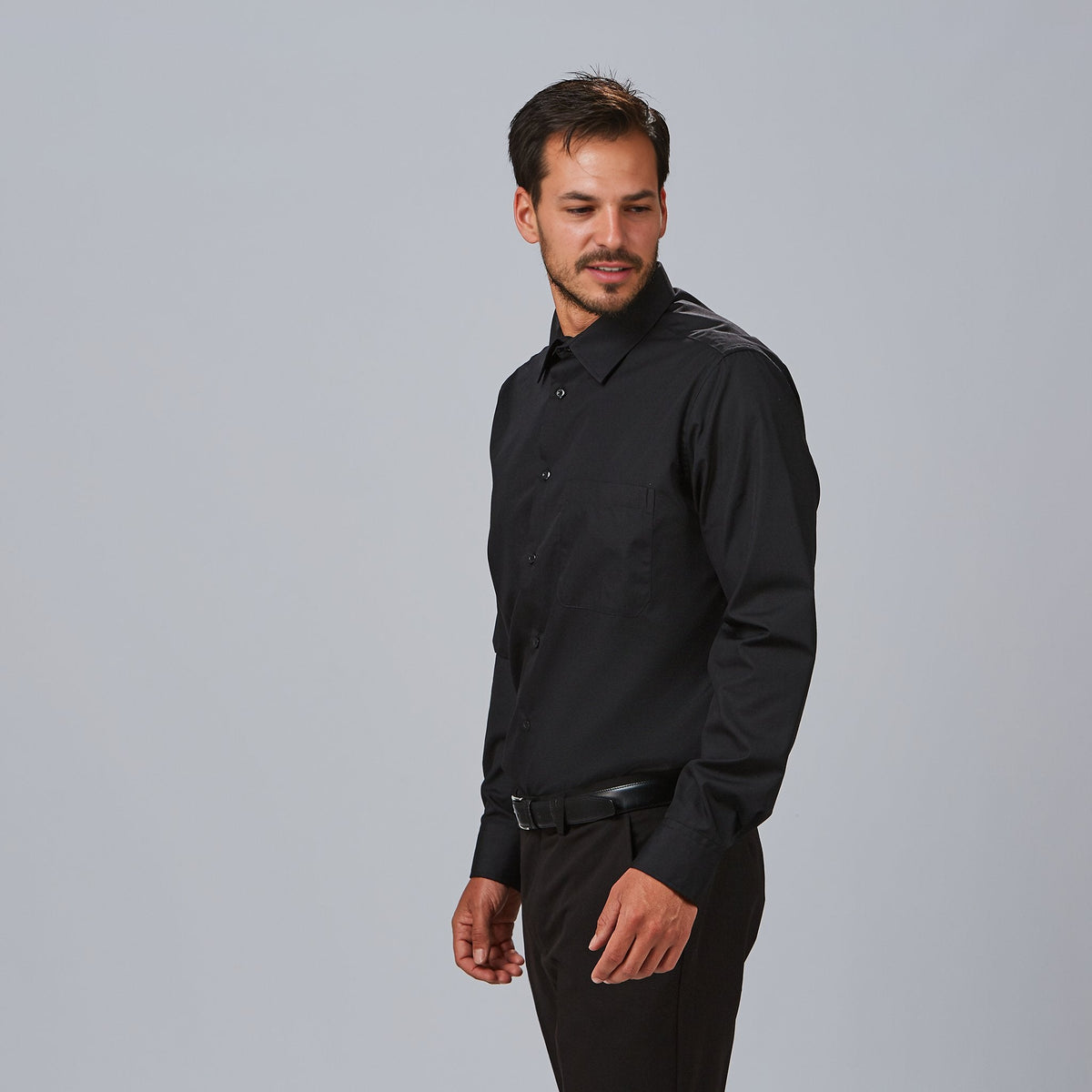 CAMISA HOMBRE M/L POPELIN