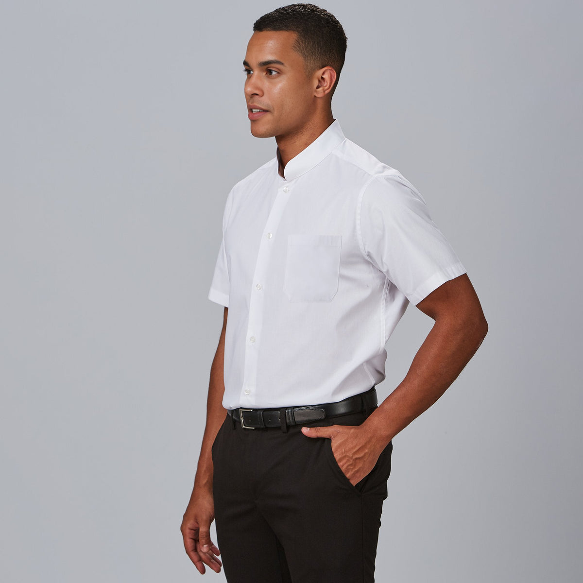 CAMISA HOMBRE M/C C/MAO POP.