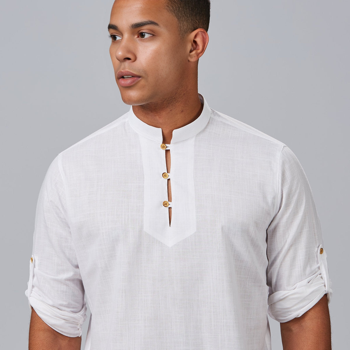 CAMISA HOMBRE DANTE SLIM FIT FALSO LINO