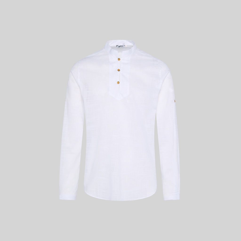 CAMISA HOMBRE DANTE SLIM FIT FALSO LINO