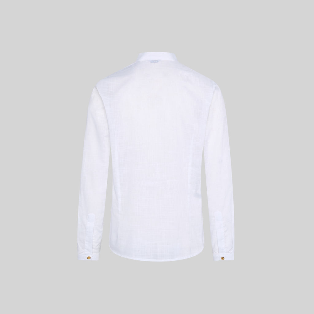 CAMISA HOMBRE DANTE SLIM FIT FALSO LINO