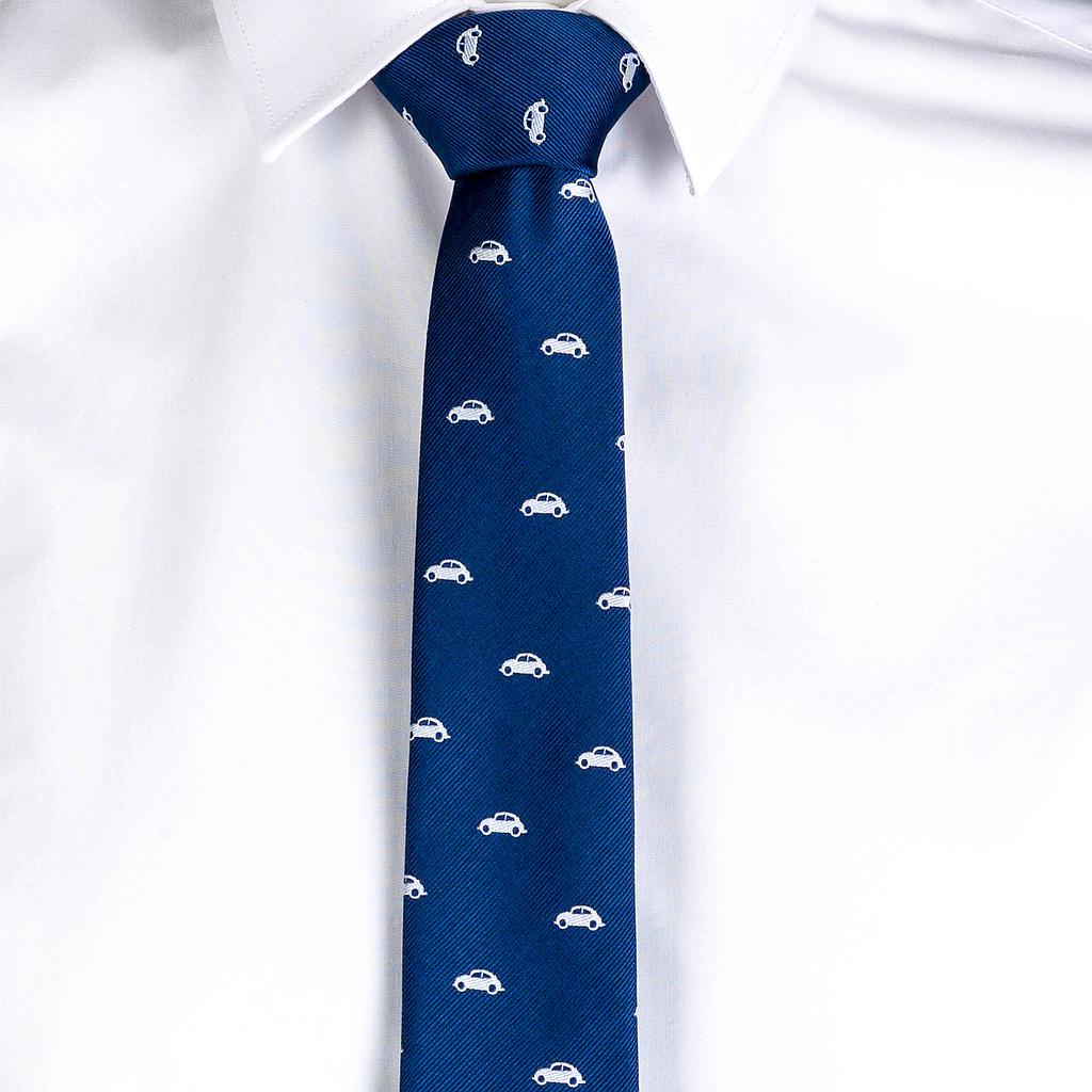 CORBATA SIN NUDO DE PALA ESTRECHA