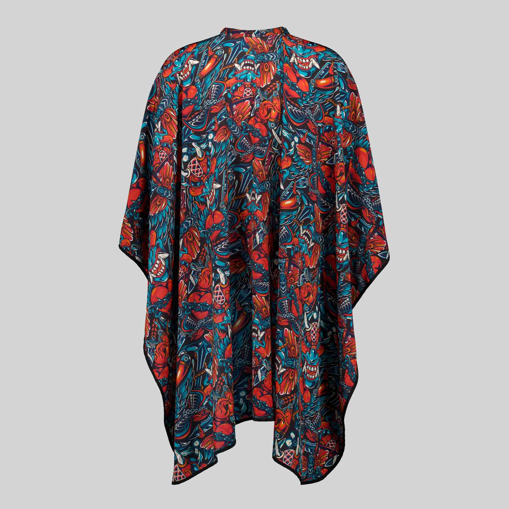 CAPA DE PELUQUERIA ESTAMPADA