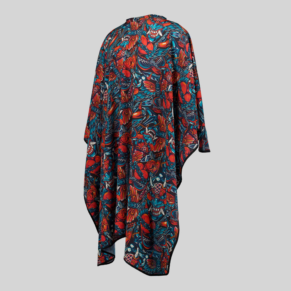 CAPA DE PELUQUERIA ESTAMPADA