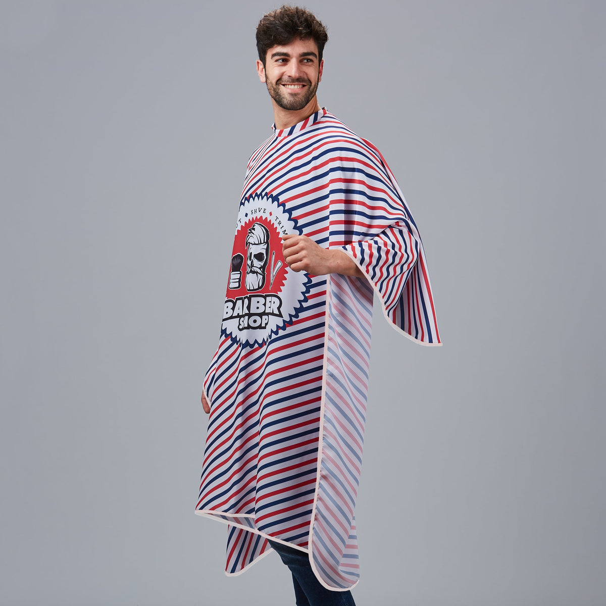 CAPA DE PELUQUERIA ESTAMPADA