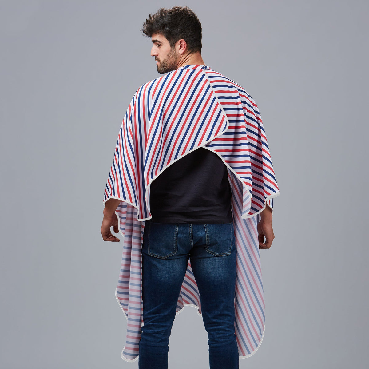 CAPA DE PELUQUERIA ESTAMPADA