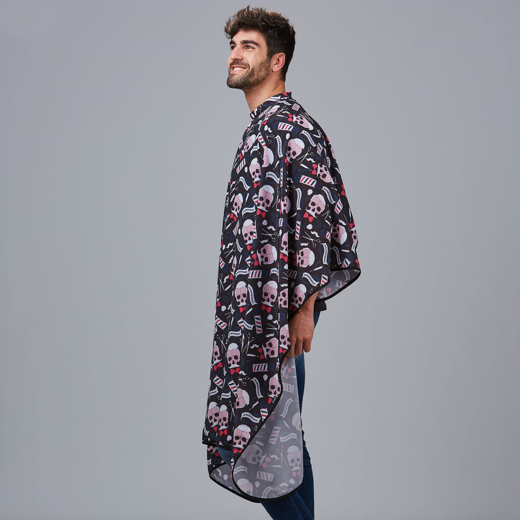 CAPA DE PELUQUERIA ESTAMPADA