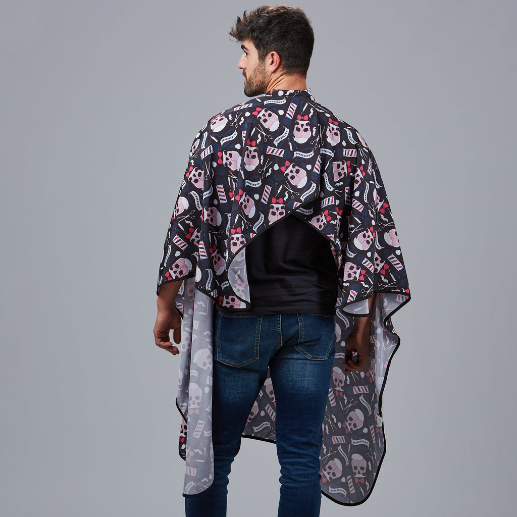 CAPA DE PELUQUERIA ESTAMPADA
