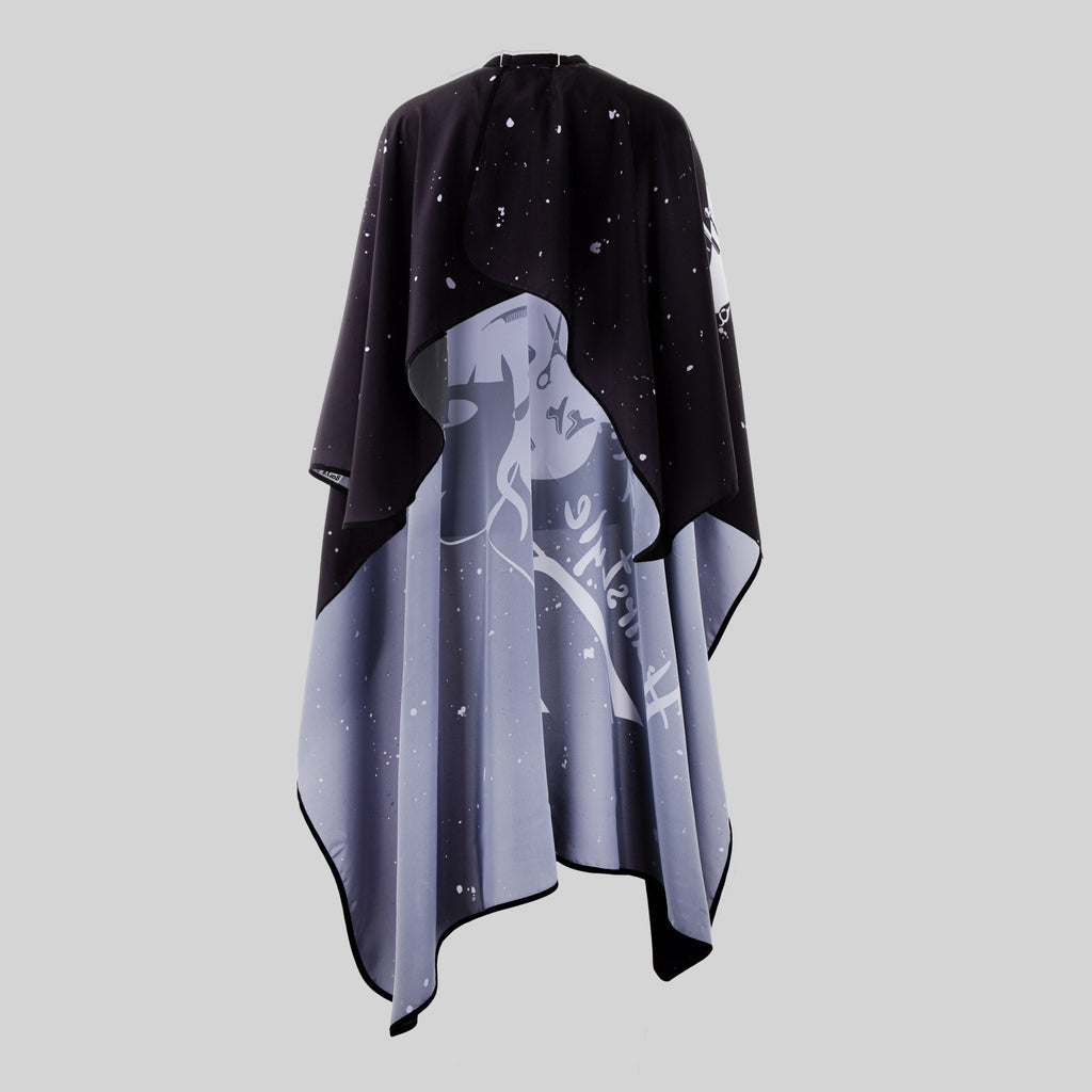 CAPA DE PELUQUERIA ESTAMPADA